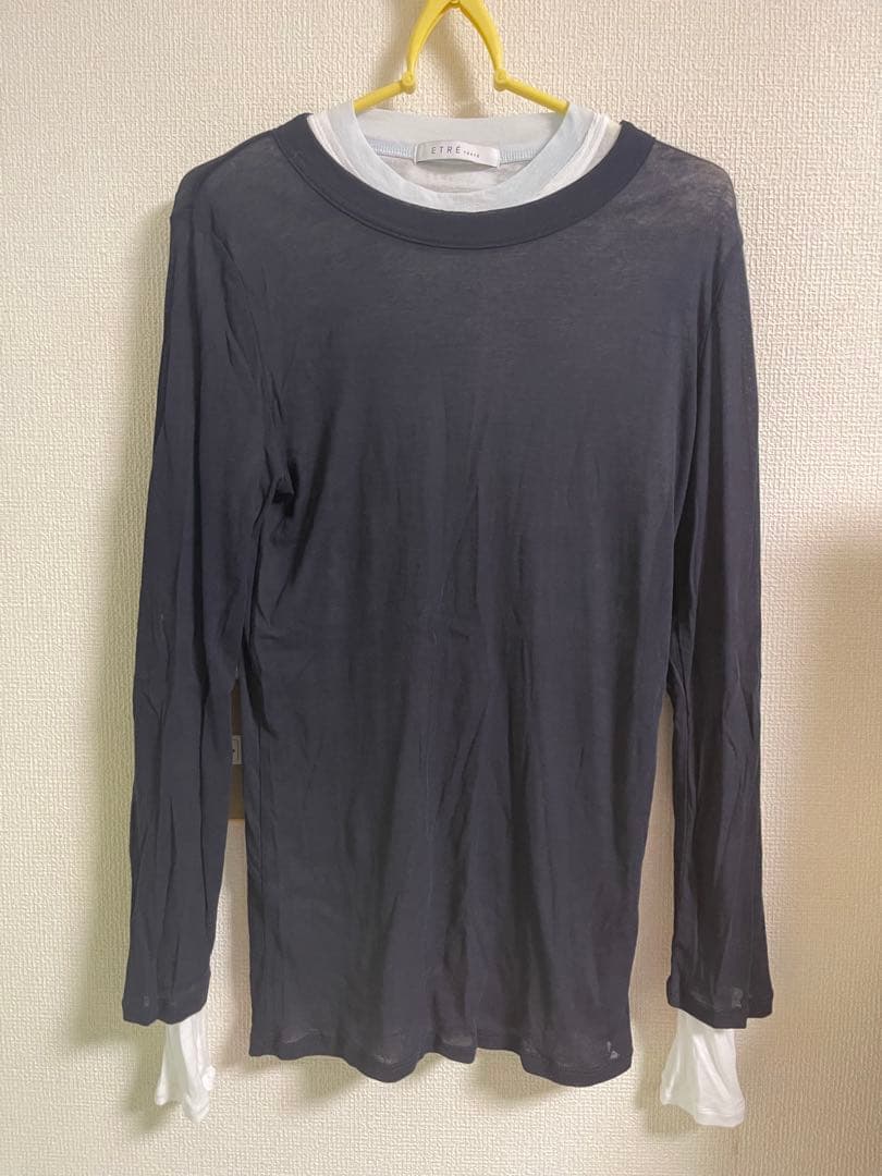 etre tokyo ETRE TOKYO レイヤードセットロンtee