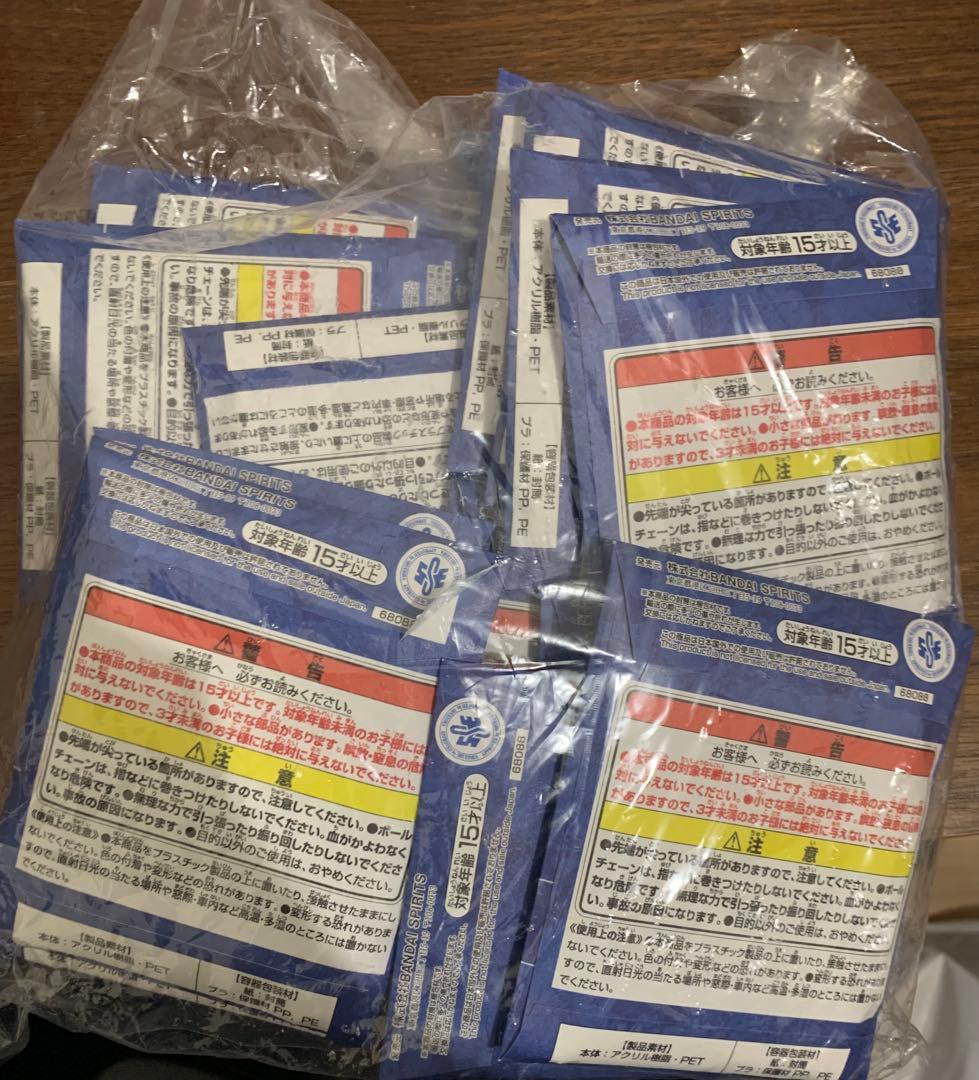 一番くじ ワンピース ベース ショップ　アクリルブロックチャーム 15個セット