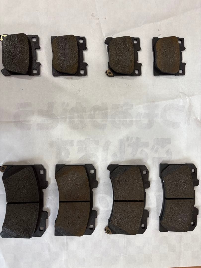 GRヤリス・GRカローラ 純正ブレーキパッド前後