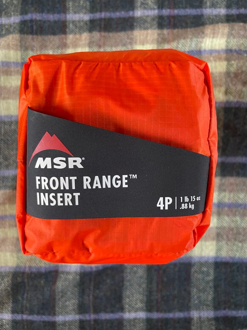 MSR フロントレンジ バグシェルター　FRONT RANGE ポール付き