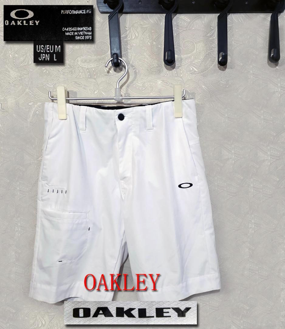 OAKLEY ゴルフパンツ ホワイト M/L