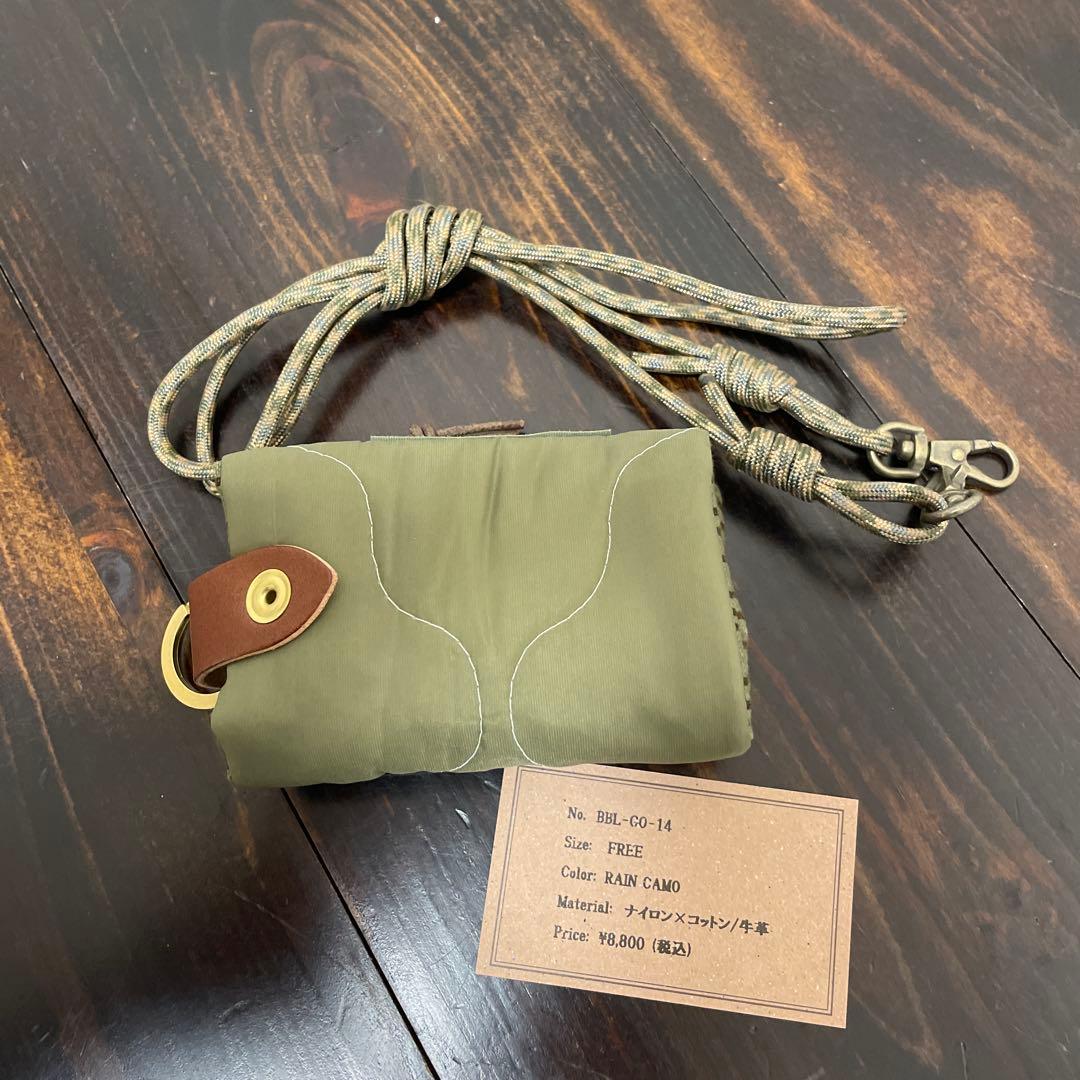 [ブラウンブラウン×ゴーアウト]リメイク ミニウォレット ショルダー