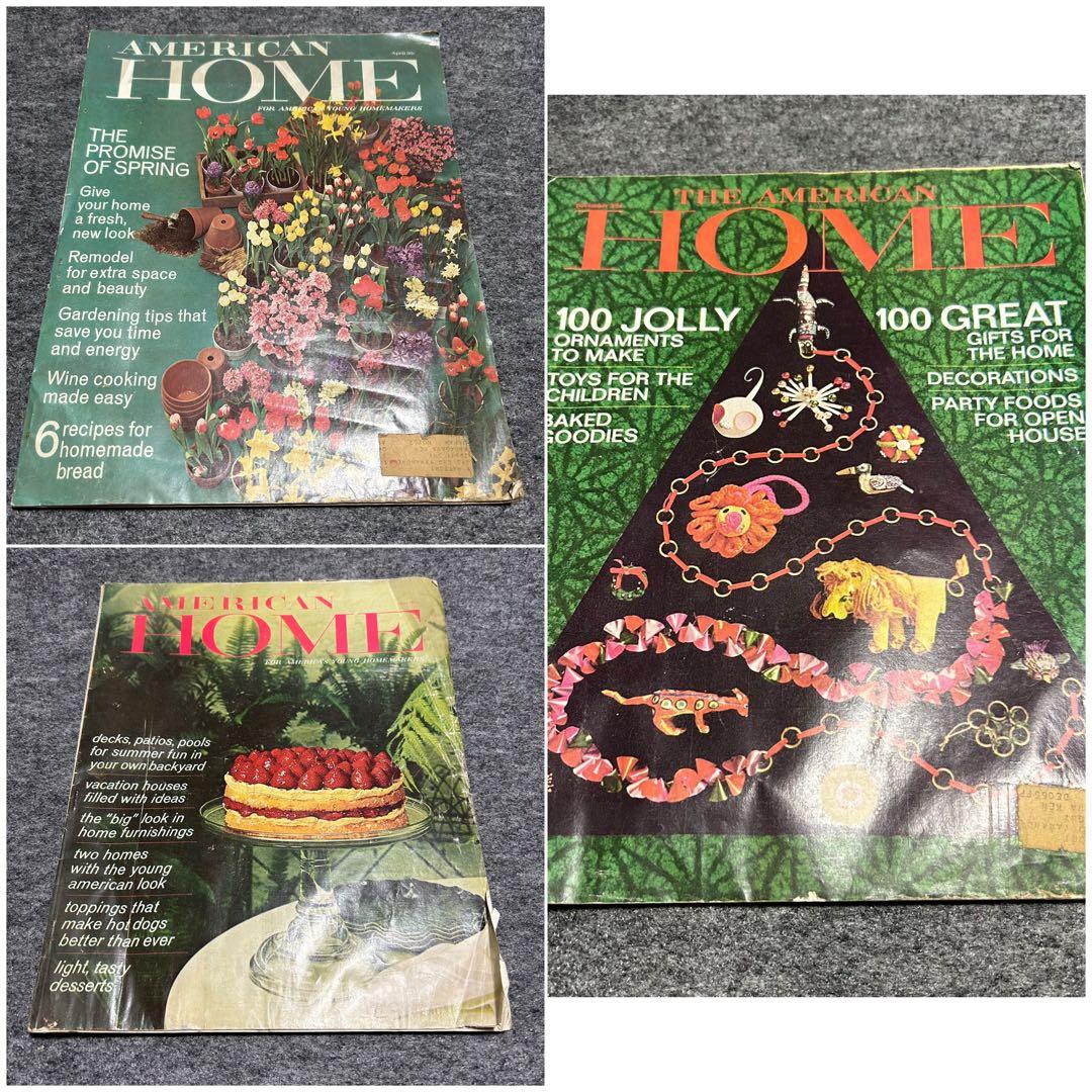 American  1960’s 雑誌 16冊セット インテリア
