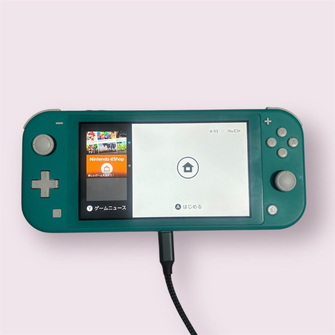 Nintendo Switch Lite ターコイズ 訳アリ