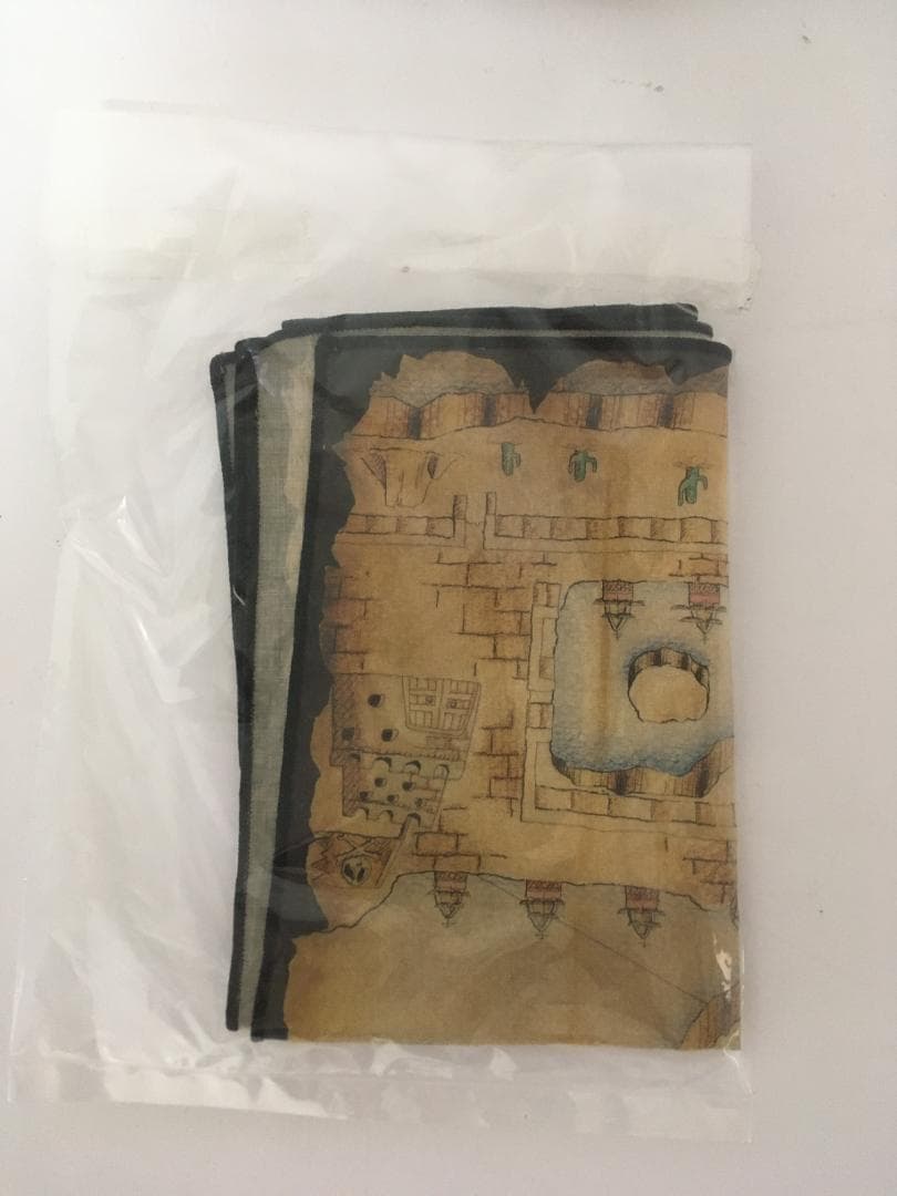 ファミコン 魔界島 七つの島大冒険 懸賞品 マップ ハンカチ 非売品