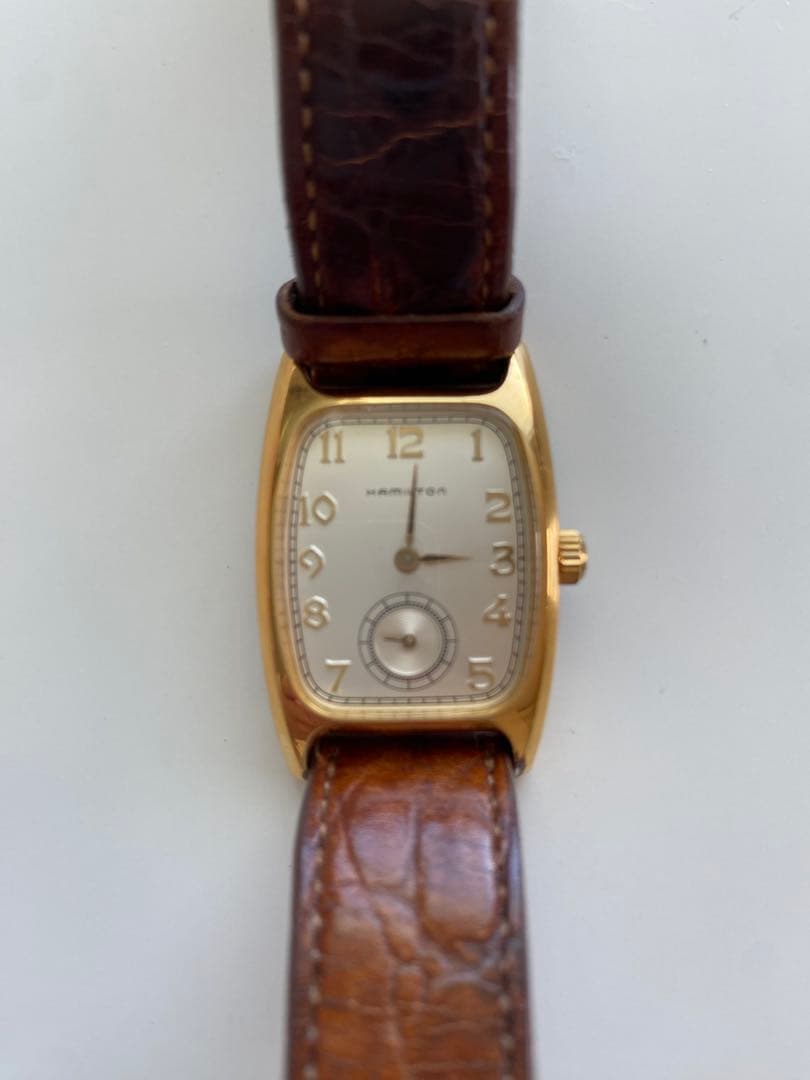 希少　HAMILTON ハミルトン 腕時計 ボルトン スモセコ 6264