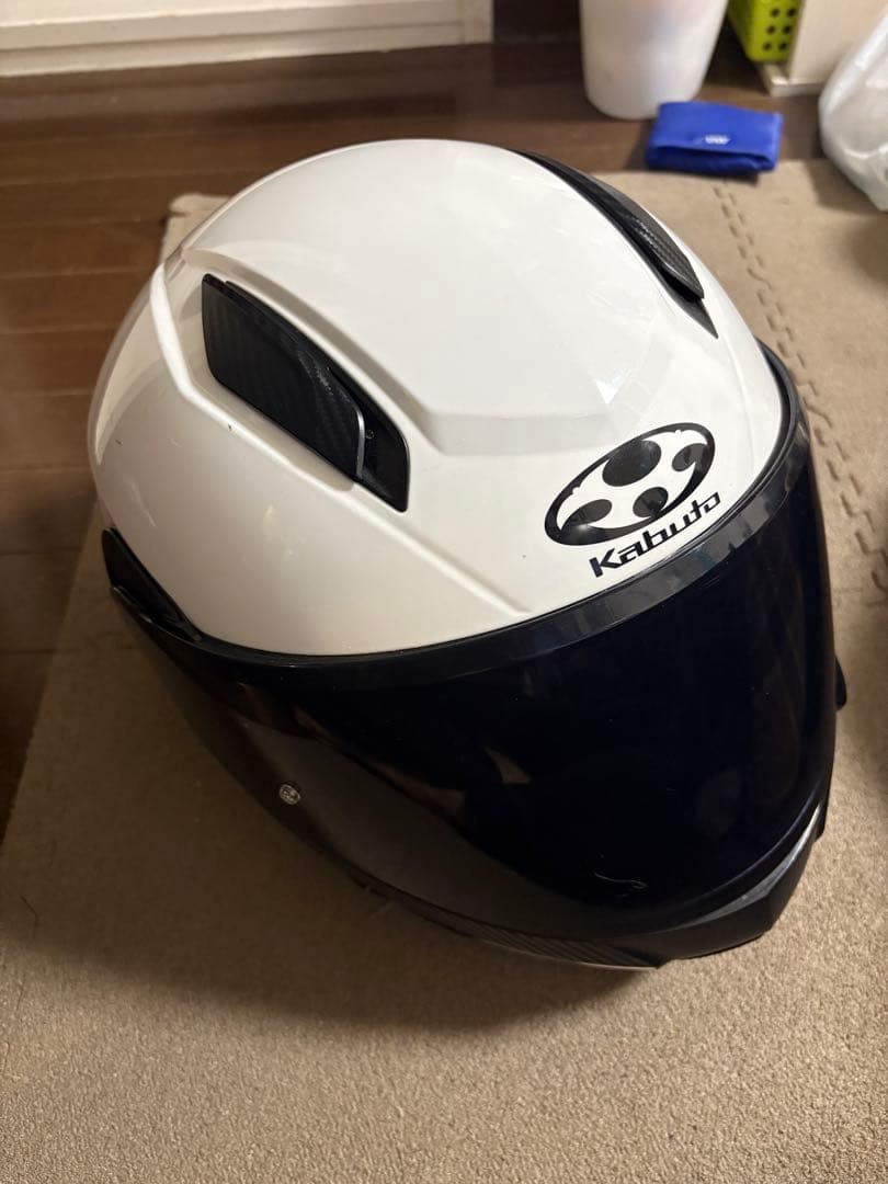 【値下済】カブト RYUKI システムヘルメット　Lサイズ曇り止めピンロック有