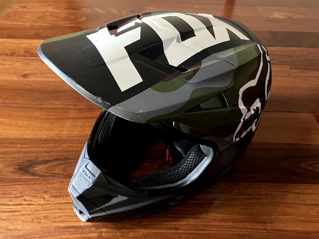 FOX オフロードヘルメット V1 camo Lサイズ