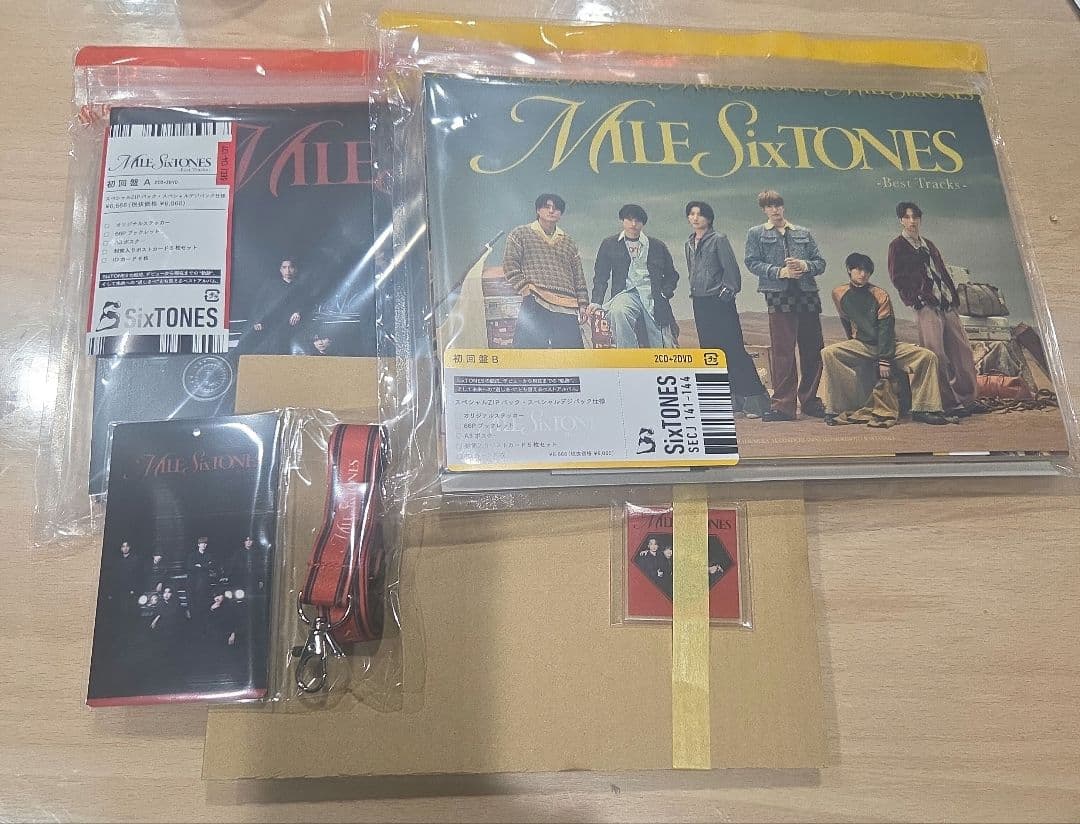 SixTONES MILESixTONES 初回限定A・B 初回特典付