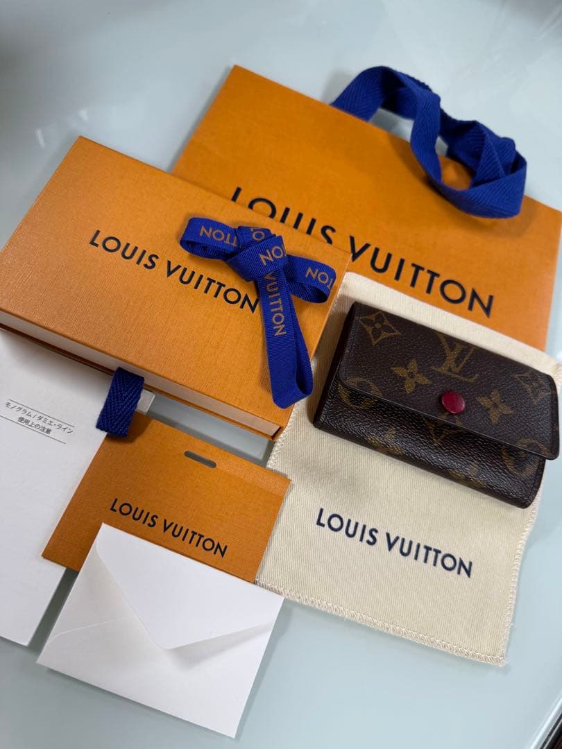 ルイヴィトン キーケース モノグラム フューシャ ICチップ（RFID）使用品