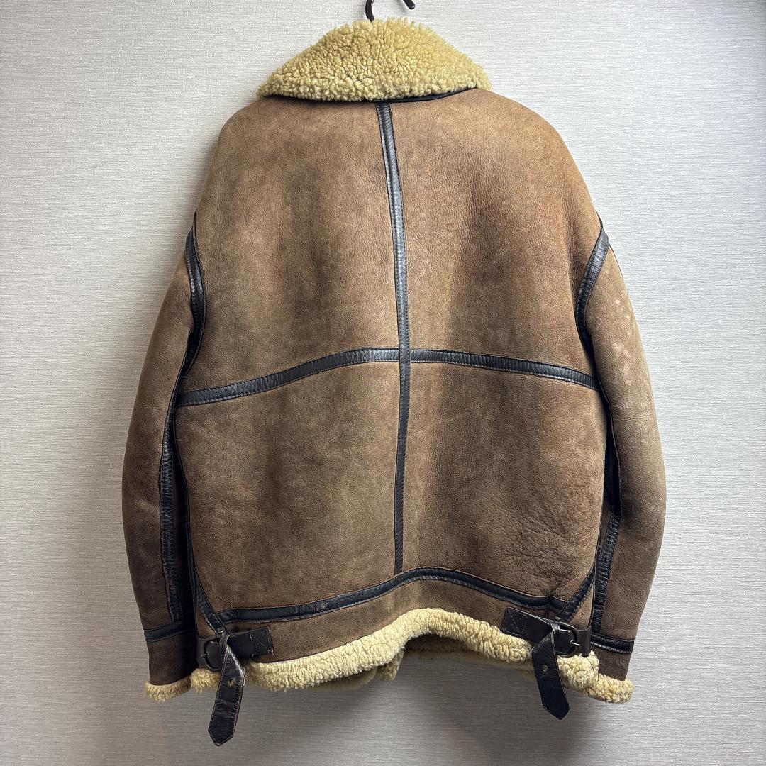 名作 80s B-3 Flight Jacket M ムートンジャケット ボア