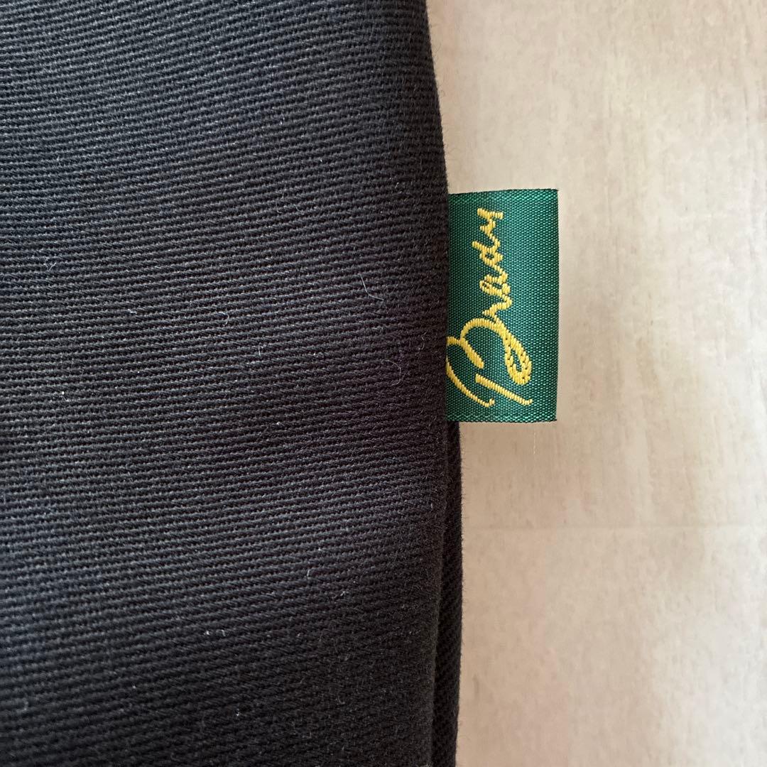 Brady ブレディ ショルダーバッグ ブラック キャンバス 英国製