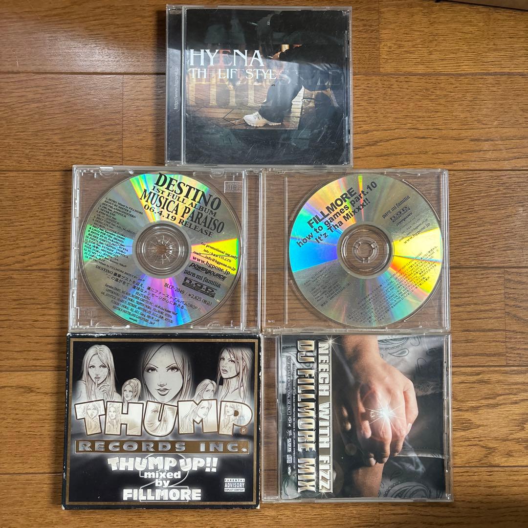 h.g.p 5枚DESTINO プロモ版入り。