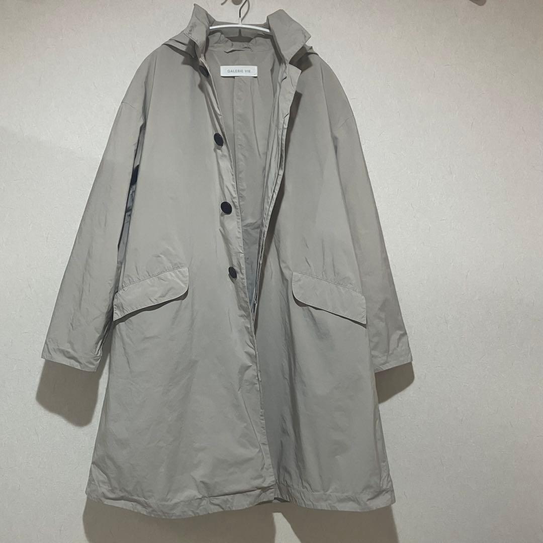 GALERIE VIE ポリエステル フード タフタコート