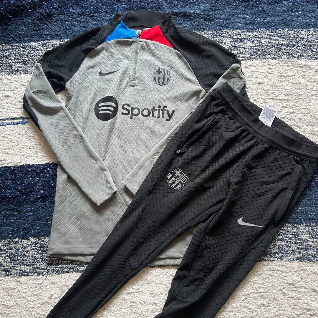 Barcelona バルセロナNike Dri-FIT ジャージ上下セット S