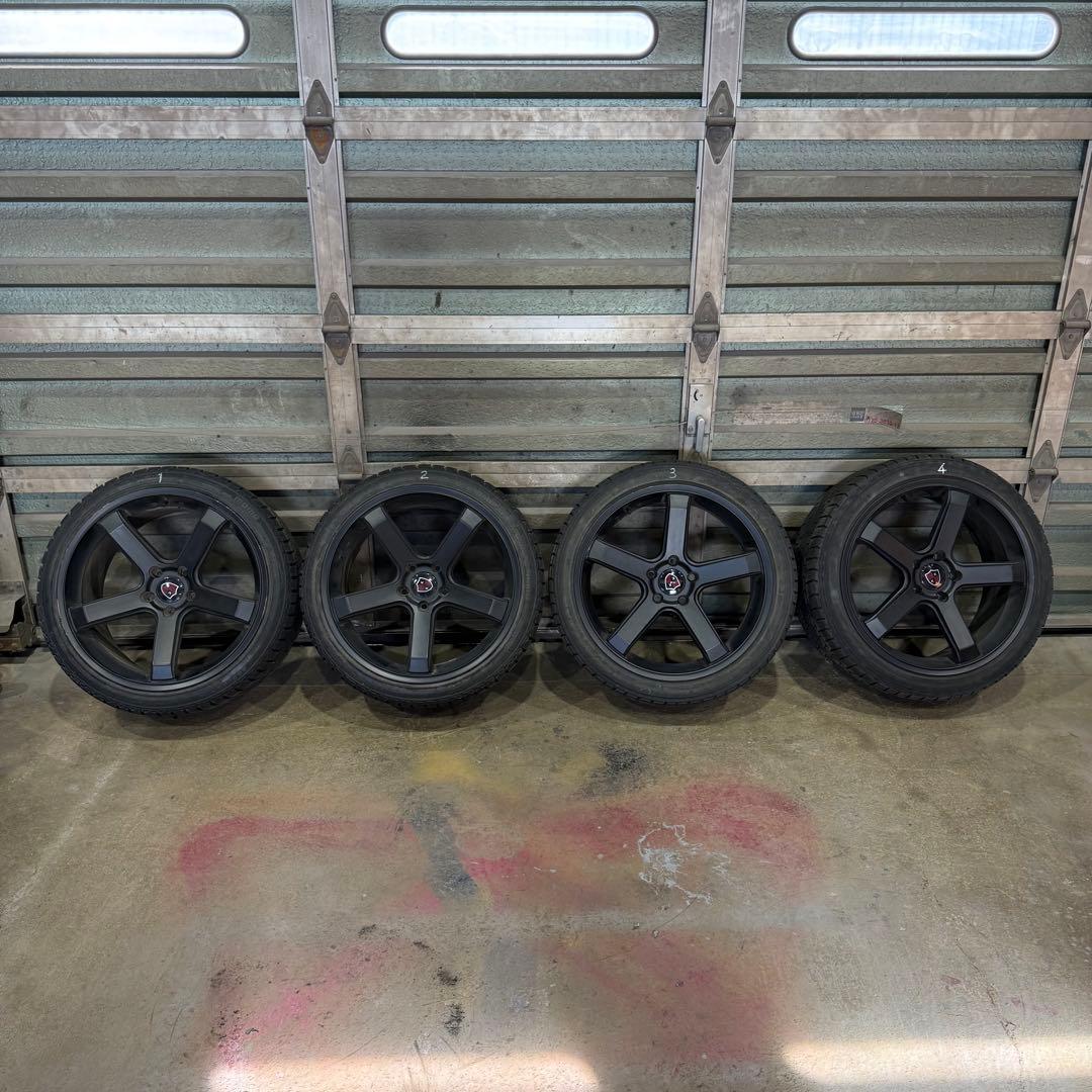 19インチ ホイール ハイペリオン 114.3 8.5j 9.5j CVS1.5