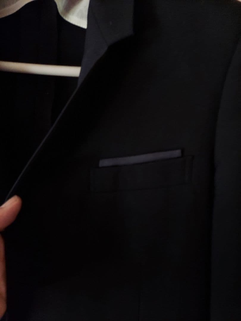 値下げ　【N.HOOLYWOOD 】黒スーツジャケットとパンツセット　細身