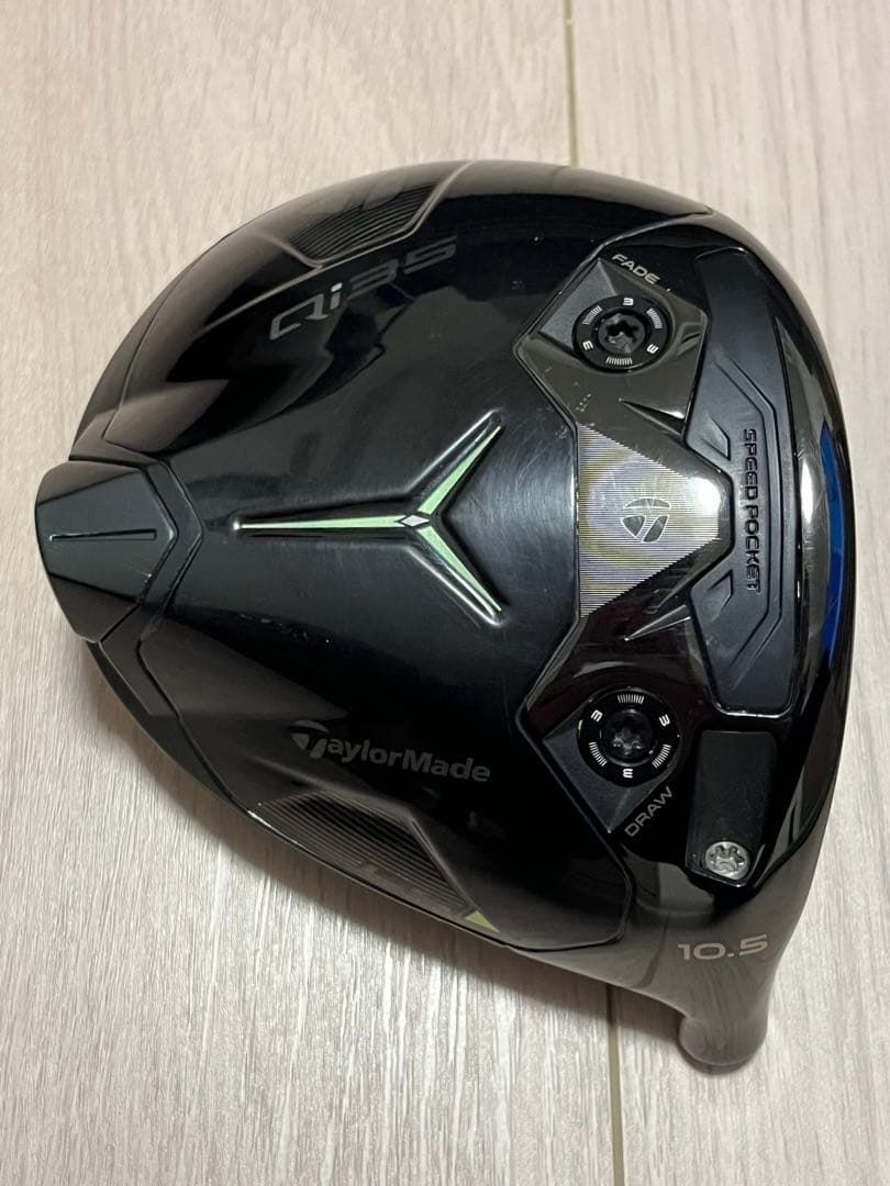 テーラーメイド Qi35 LS デザイナーシリーズブラック10.5度ヘッドのみ