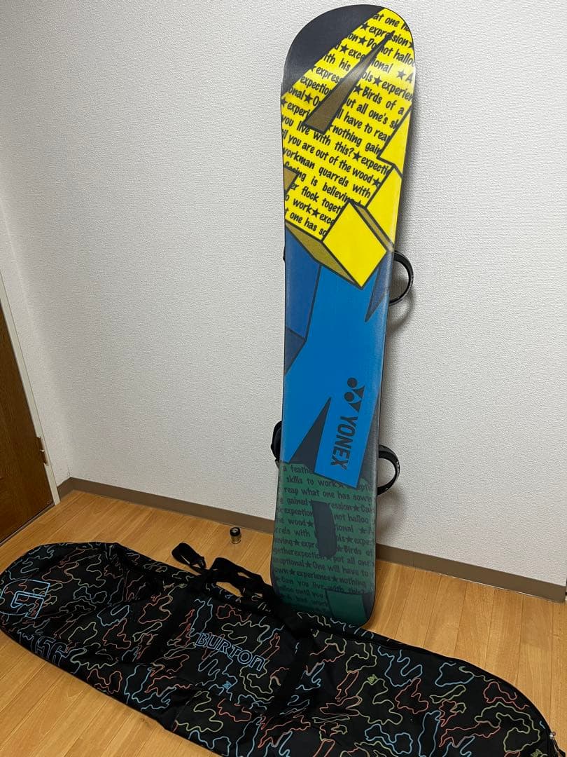 YONEX4XP PROJECT152 スノーボード　（ビンディング、ケース付）