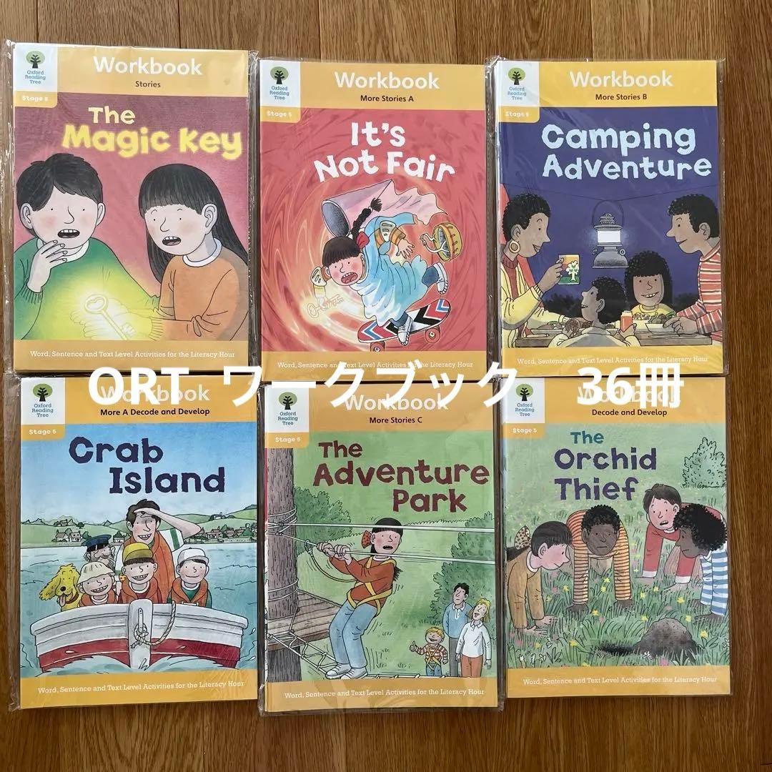 Oxford Reading Tree workbook stage5 36冊