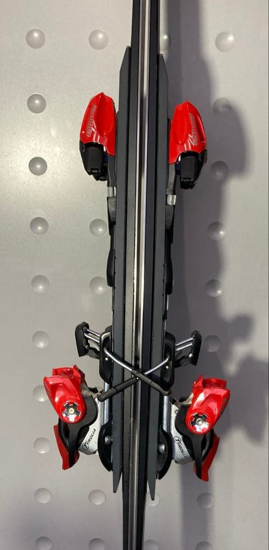 滑走半日のみ オガサカ チロリア プレート スキー セット GS系トライアン