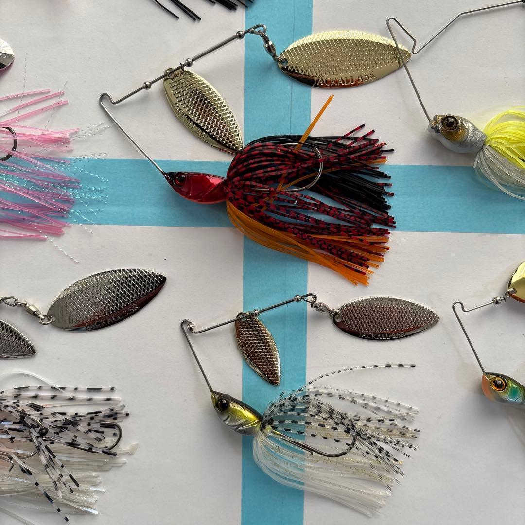 スピナーベイト 、ジャッカル、ガン クラフトなど、セット売り