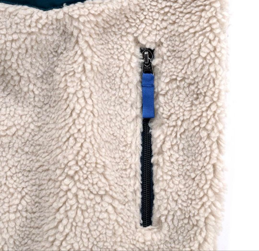 パタゴニア　キッズ　レトロX　フリースボア ベスト　XL(レディースM)