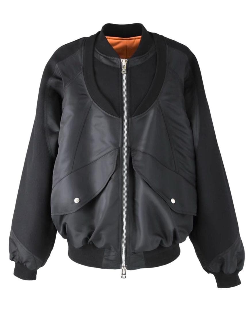 ジャケット・アウター soloist oversized flight jacket 46 MA-1