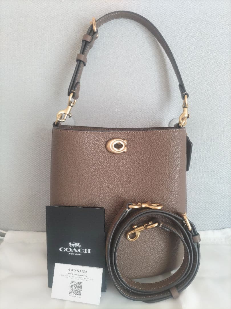 ★極美品★コーチ ウィロウ ソフト バケット バッグ 19 ショルダーバッグ