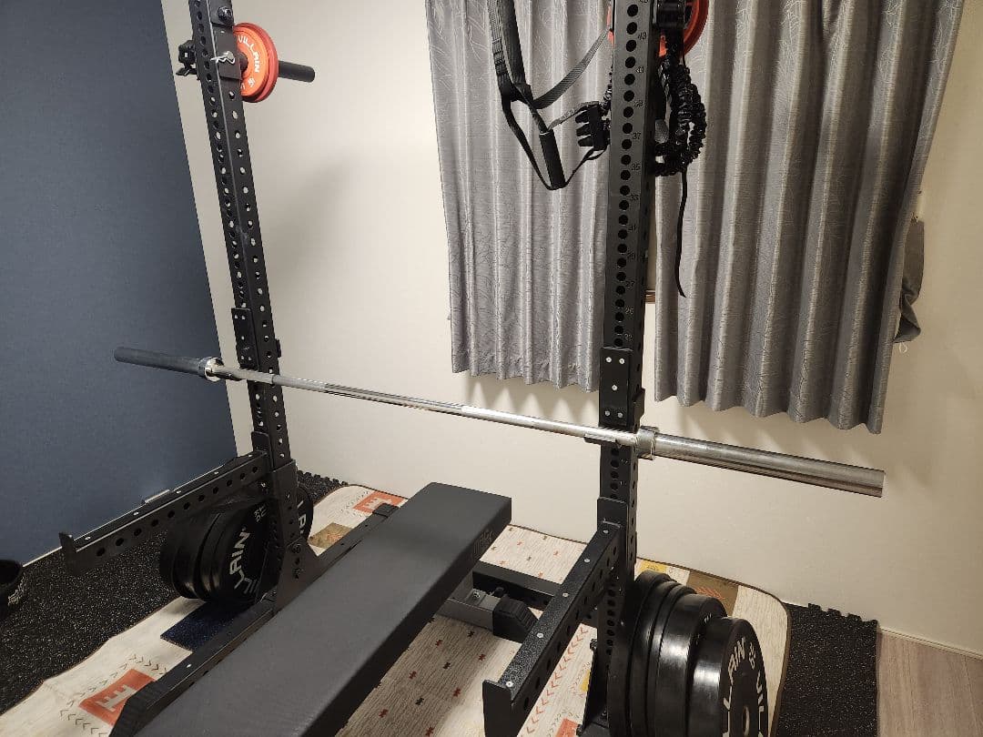 220cm スチール製バーベル