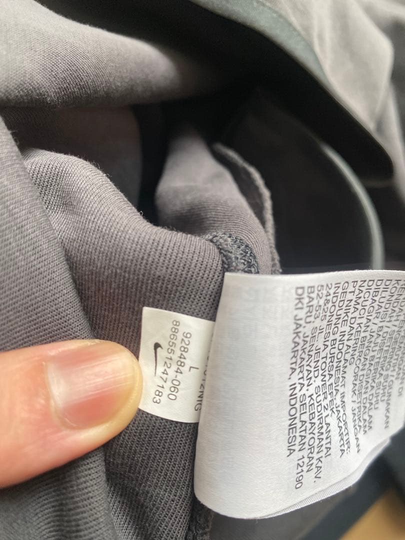 テックフリース メンズ L 黒　チャコールグレー 希少色 正規　セットアップ