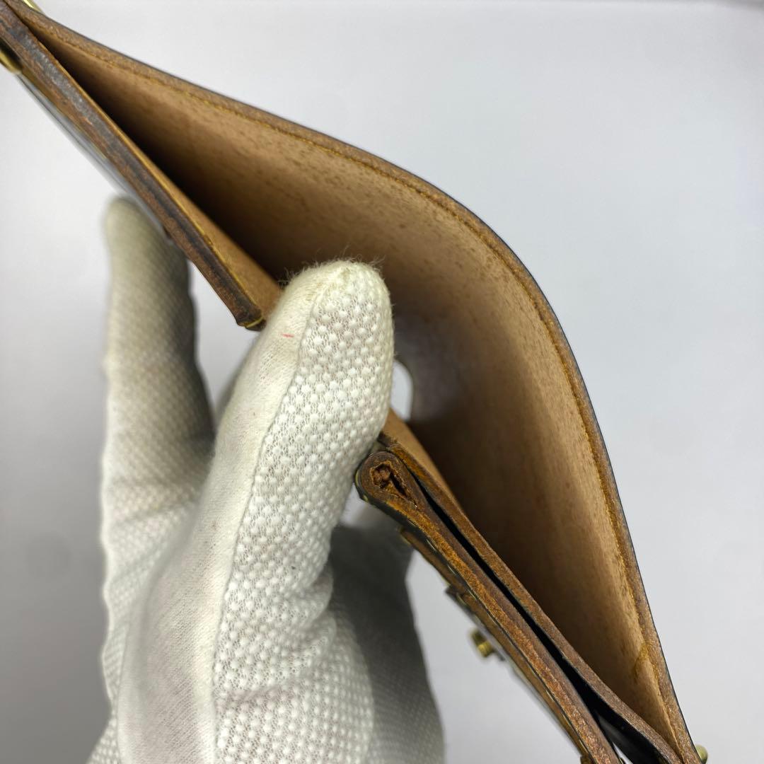 マ*ズ様 オークション 無骨！お札折らずに収納できる無骨な手染めミドルトラッカー