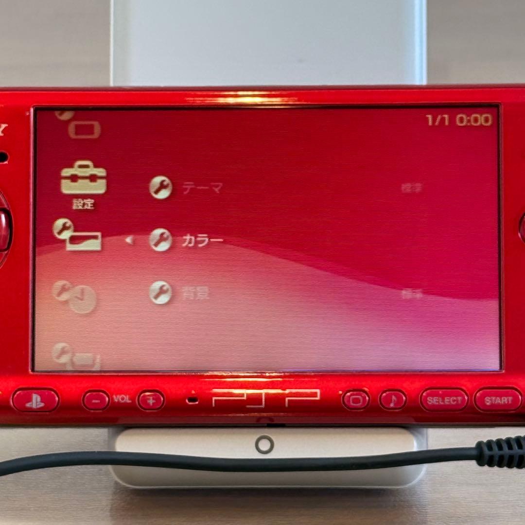 4-242 PSP-3000 ラディアント レッド