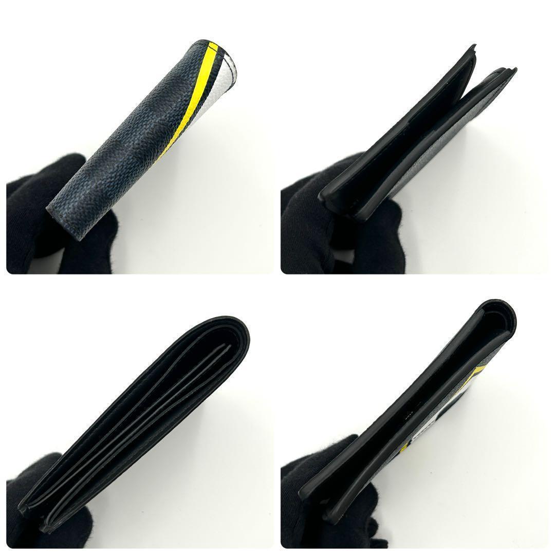 【希少！】ルイヴィトン ダミエ コバルト スレンダー アメリカズカップ 折財布