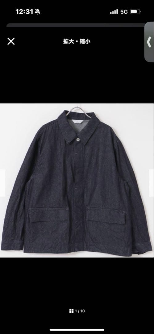 STILL BY HANDスティルバイハンド10ozデニムジャケット サイズ50