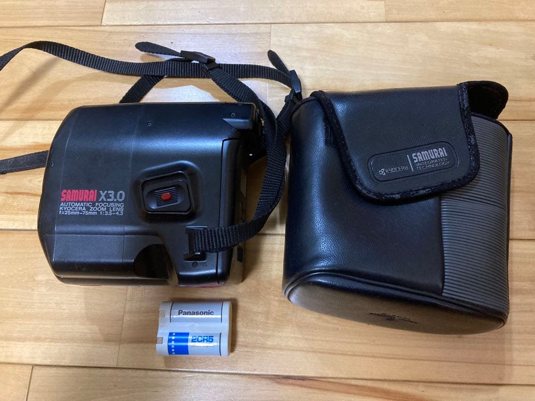 ☆ks☆　京セラ　SAMURAI X3.0 コンパクトフィルムカメラ