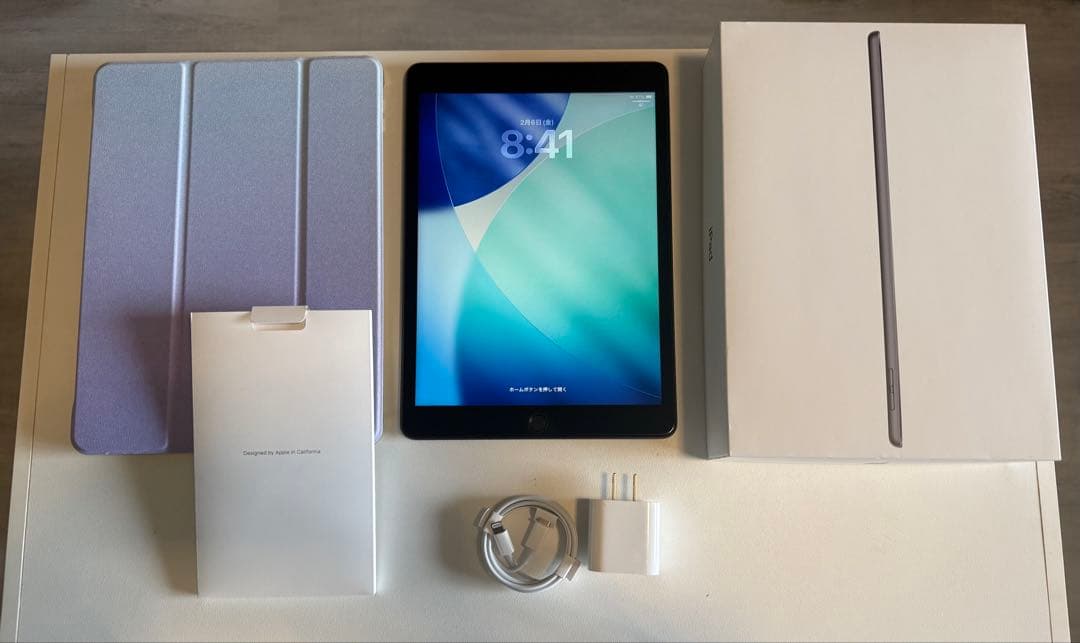 美品⭐︎ Apple iPad 第9世代　スペースグレー 本体+ケースおまけ