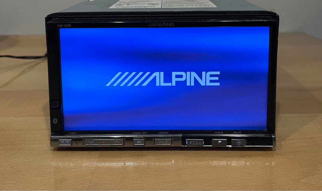 ALPINE VIE-X08 地図2015年アルパインのリアカメラ