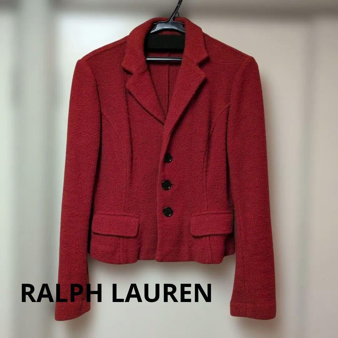Ralph Lauren レッド テーラードジャケット 値下げ