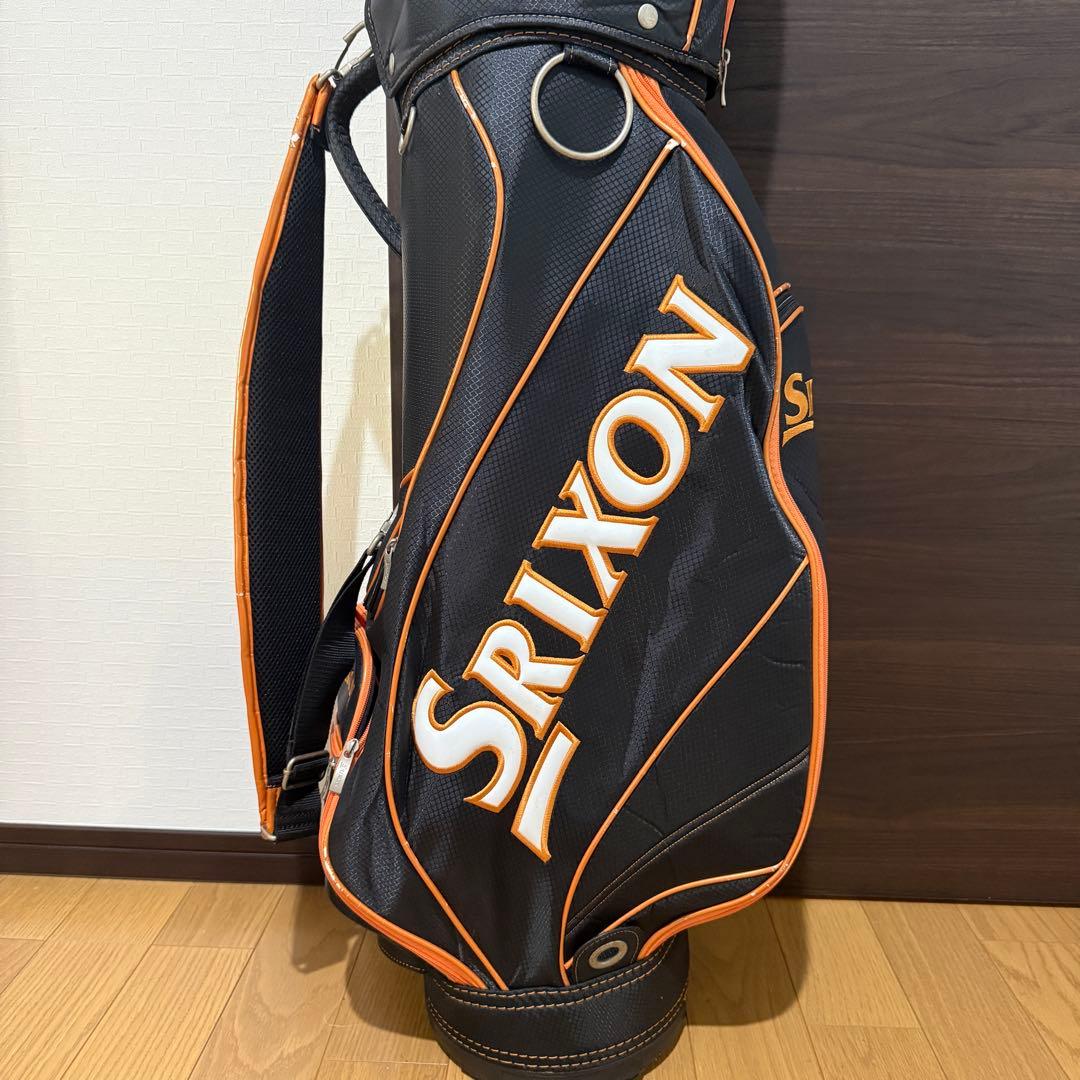 Srixon ゴルフバッグ・キャディバッグ 黒/オレンジ