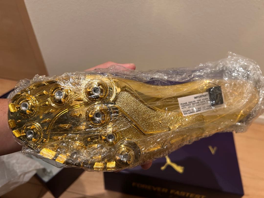 【お宝貴重品】ウサインボルト　引退スパイク