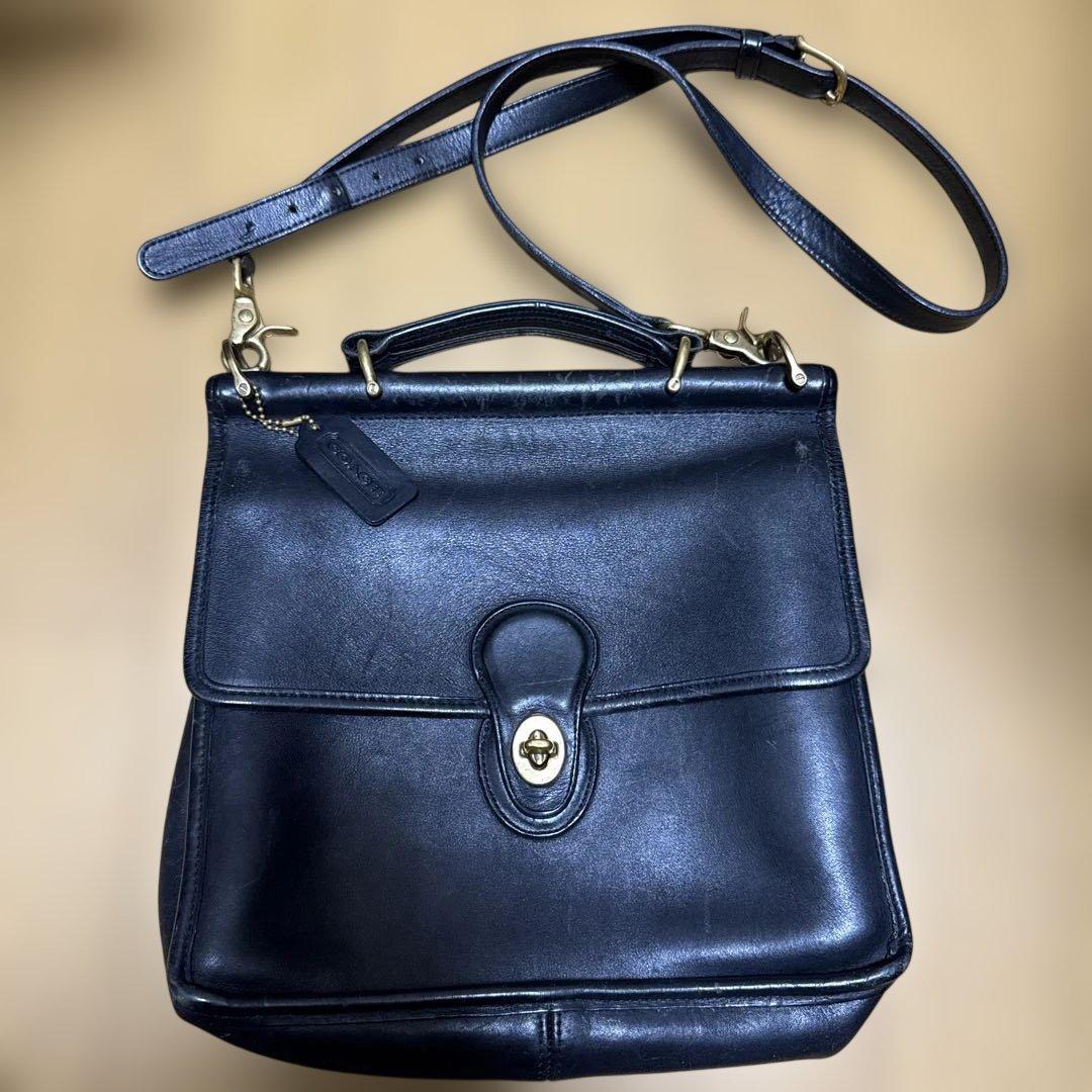 オールドコーチ ウィリス ショルダーバッグ 2way 9927 黒