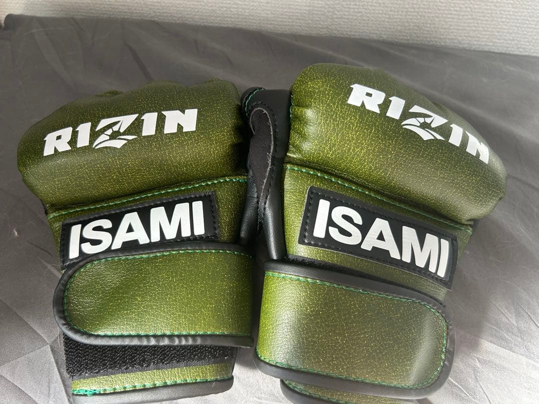 RIZIN ISAMI オープンフィンガーグローブ