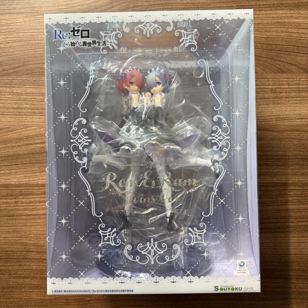 【新品未開封】 双翼社 Re:ゼロ レム&ラム Twins Ver