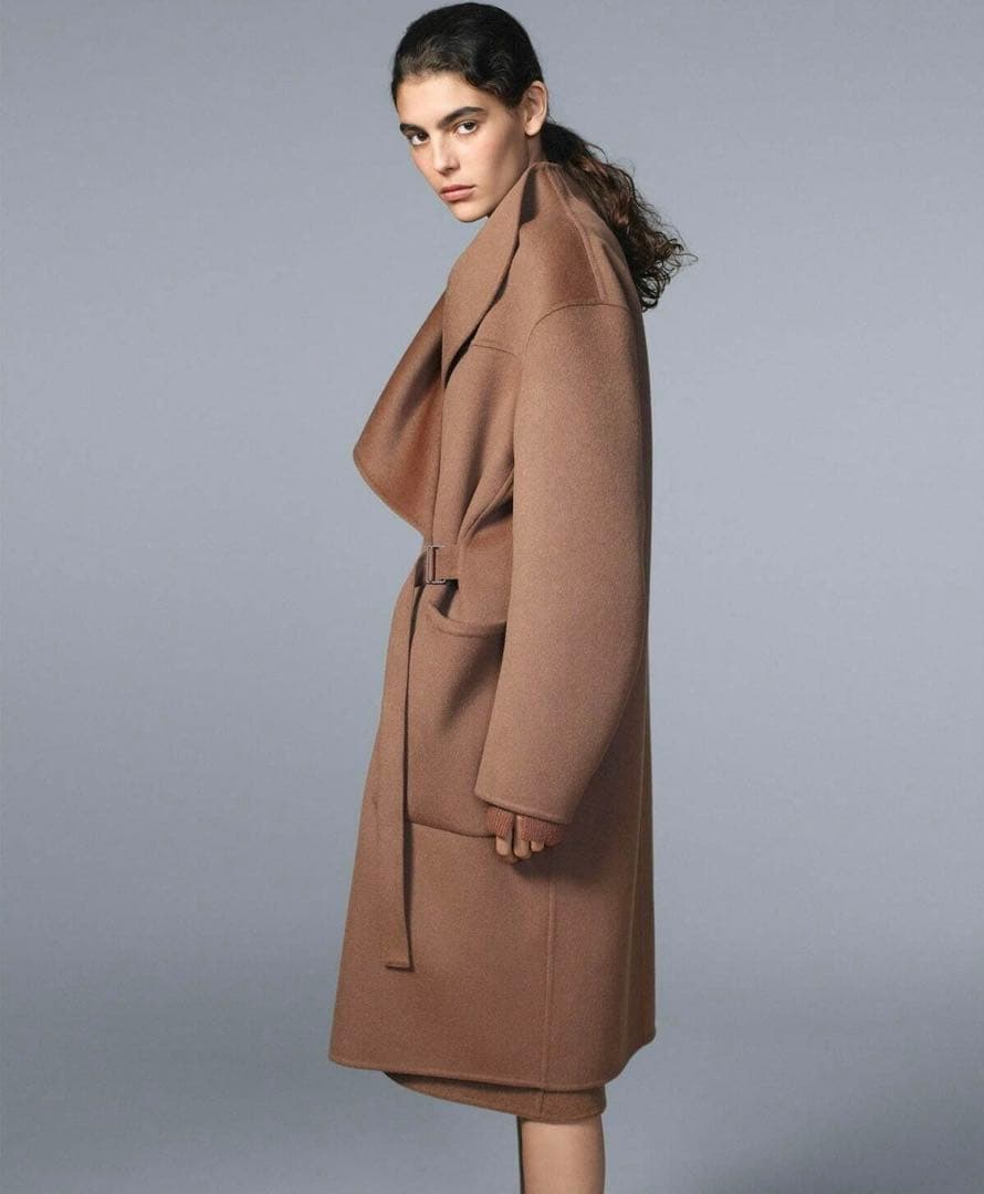 UNIQLO ＋J カシミヤブレンドノーカラーコート