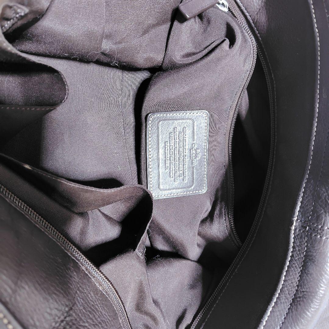 森*昭様 《美品希少》COACH　2WAY 　・本革（フルグレインレザー) ボス