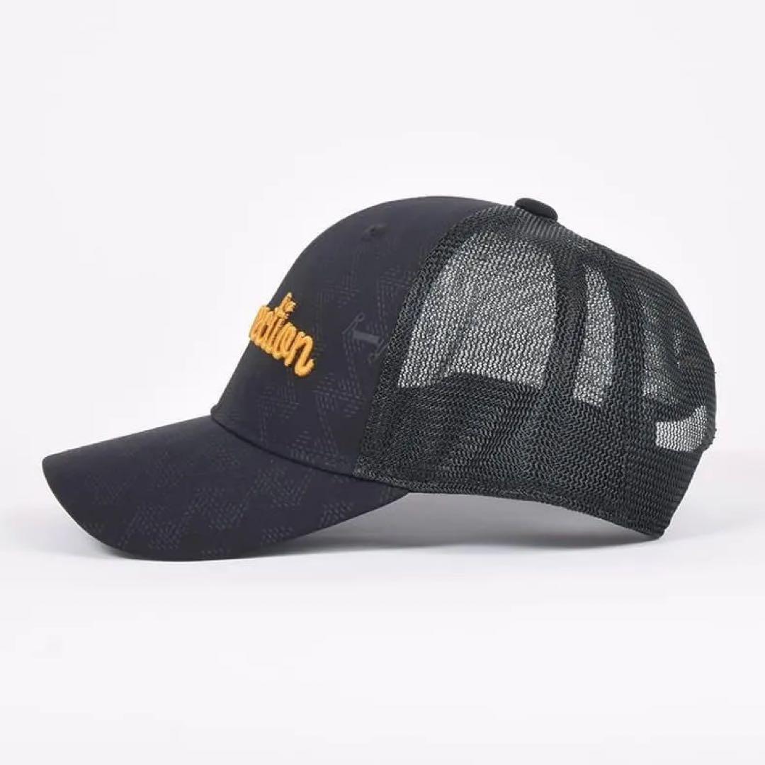 レザレクション GMエンボスメッシュキャップ / ブラックBE12CAP03