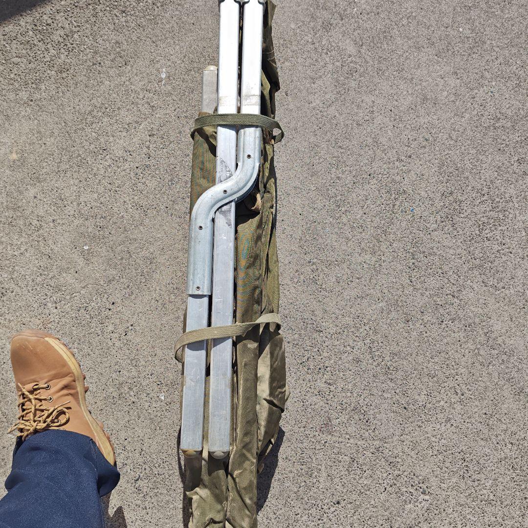 米軍　フォールディングコット（野戦ベッド）折りたたみ式