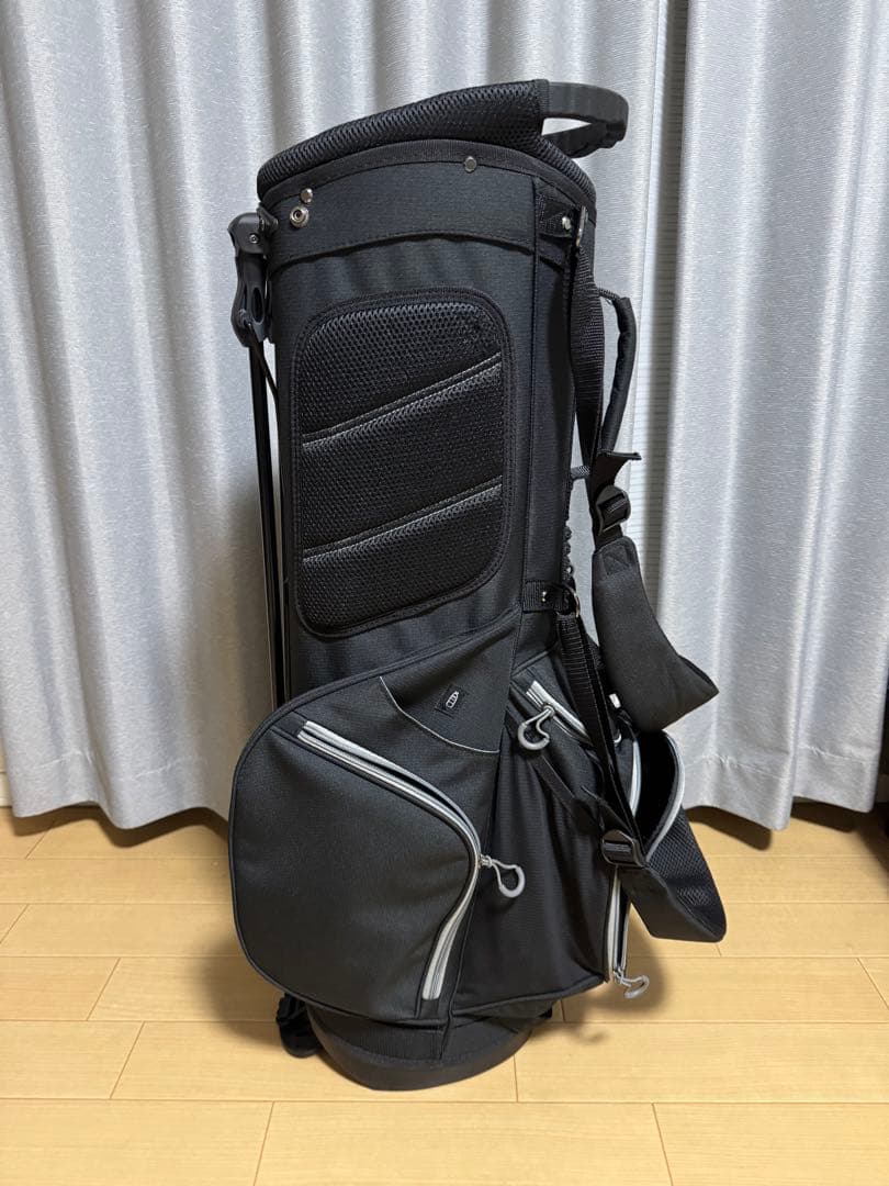 【美品】14分割 LOVACE 黒 キャディバッグ