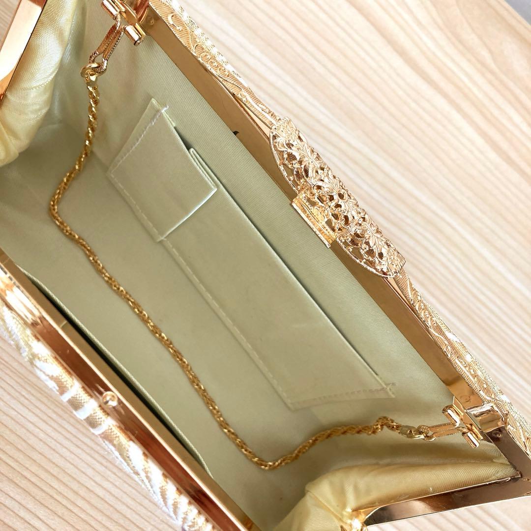 礼装　和装バッグ草履セット　金銀糸　結婚式　入学式　成人式